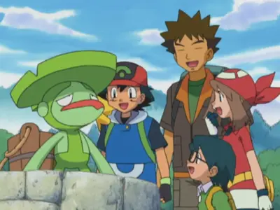 Pokemon - 0335-07x23 Advanced 063 Challenge 23 - Take the Lombre Home mp4