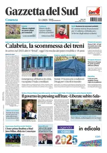 Gazzetta del Sud Cosenza - 3 Gennaio 2025