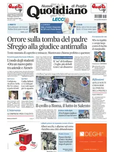 Quotidiano di Puglia Lecce - 5 Novembre 2025