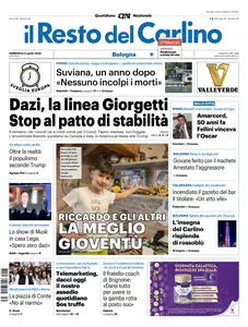 Il Resto del Carlino Bologna - 6 Aprile 2025