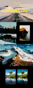 Vintage Landscape Photo Effect for Photoshop