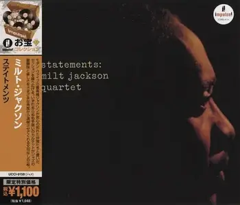 Milt Jackson Quartet - Statements (1962) [Japanese Edition 2010]