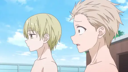 Inexpressive Kashiwada and Expressive Oota S01E02 Kashiwada san and Oota kun and the Pool