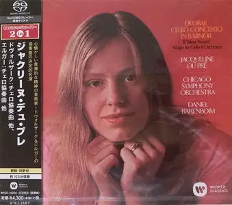 Jacqueline Du Pre - Dvorak & Elgar: Cello Concertos (1971+1965) [Japan 2018] PS3 ISO + DSD64 + Hi-Res FLAC