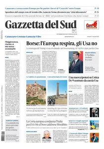 Gazzetta del Sud Catanzaro - 11 Aprile 2025