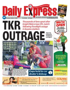 Trinidad & Tobago Daily Express - 3 October 2024