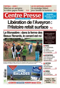 Centre Presse Aveyron - 14 Août 2024