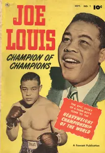 Joe Louis Champion of Champions Fawcett 1950 LG