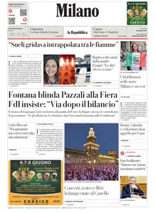 la Repubblica Milano - 6 Giugno 2025