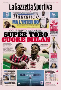 La Gazzetta dello Sport - 18 Agosto 2024