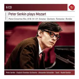 Peter Serkin plays Mozart: Piano Concertos Nos. 10 & 14-19; Sonatas; Quintets; Fantasias; Rondos [6CDs] (2019)