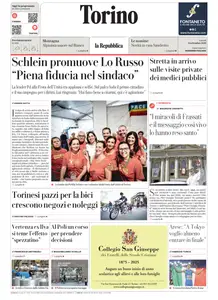 la Repubblica Torino - 8 Settembre 2025