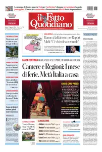 Il Fatto Quotidiano - 15 Agosto 2026