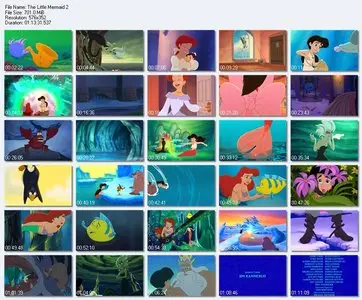 Little Mermaid 2 Return to the Sea (2000)