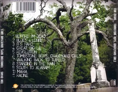 Tom Ovans - Tombstone Boys, Graveyard Girls (2003)