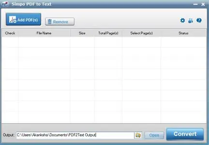 Simpo PDF to Text v2.1 MultiLingual (+Portable)
