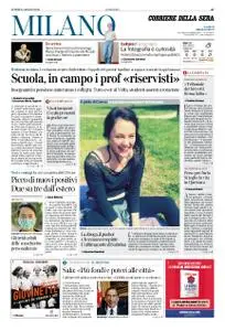 Corriere della Sera Milano – 24 agosto 2020