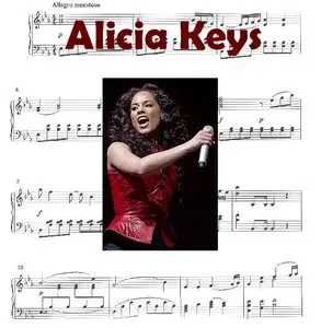 Alicia Keys Sheet Music For Piano + Lyrics