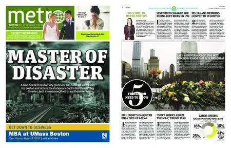 Metro Boston – February 27, 2018
