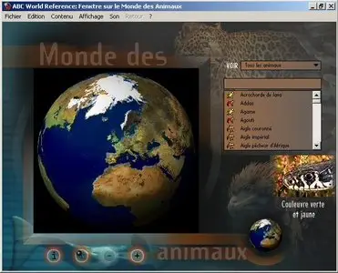 Fenêtre sur le Monde des Animaux pour Windows v. 1.0