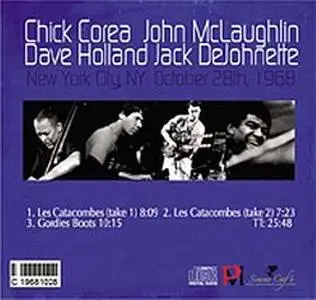 Chick Corea, John McLaughlin, Dave Holland, Jack DeJohnette -  Live In New York/Les Catacombes (Bootleg)