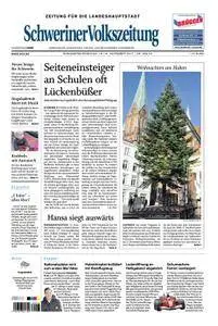 Schweriner Volkszeitung Zeitung für die Landeshauptstadt - 18. November 2017