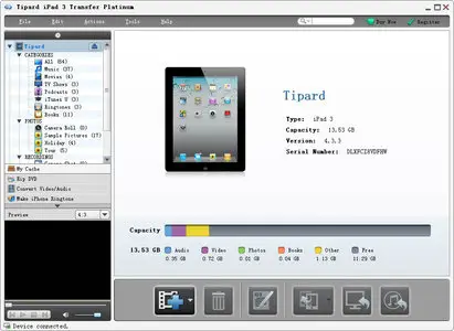 Tipard iPad 3 Transfer Platinum 6.1.6 Multilanguage