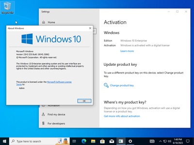 Windows 10 Enterprise 22H2 build 19045.3086 With Office 2021 Pro Plus Multilingual (x64) Preactivated
