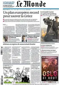 Le Monde du Mardi 22 Février 2012