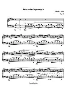 Chopin, Frédéric - Fantaisie-impromptu, Op.66