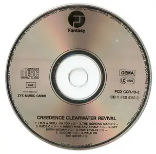 Creedence Clearwater Revival - 10 CD-Collection (1990) [Box Set, Fantasy, FCD CCR-10-2]