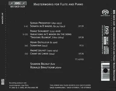 Sharon Bezaly, Ronald Brautigam - Masterworks for Flute and Piano (2006) (Repost)