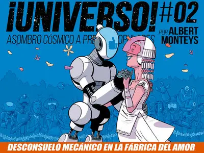 ¡Universo! Asombro cósmico a precios populares #1-2, de Albert Monteys