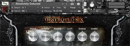 Strix Instruments - Destroyed Six - Cinematic Detuned Pianos v1.0.1 KONTAKT