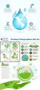 Vectors - Ecology Infographics Set 20