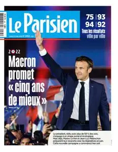 Le Parisien du Lundi 25 Avril 2022
