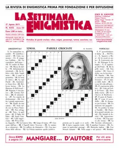 La Settimana Enigmistica 4353 del 27.08.2015