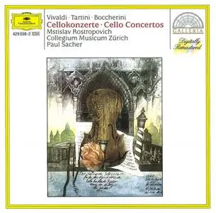 Mstislav Rostropovich, Paul Sacher, Collegium Musicum Zürich - Vivaldi, Tartini, Boccherini: Cello Concertos (1989)