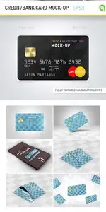 GraphicRiver Credit / Bank Card Mock-Up