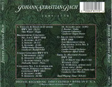 VA - The Masterpiece Collection: Bach (1997) {Regency Music} **[RE-UP]**