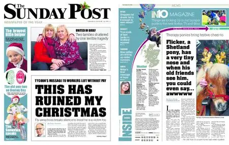 The Sunday Post Scottish Edition – December 23, 2018