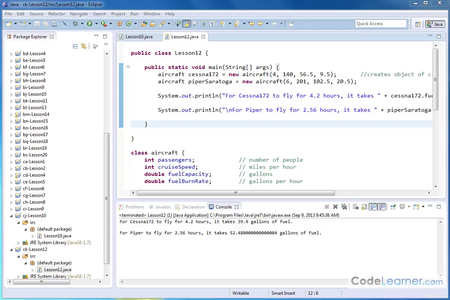 Math Tutor DVD: Mastering Java Programming - Vol 3: Classes and Objects (2014)