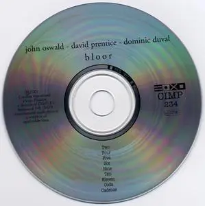 John Oswald, David Prentice, Dominic Duval - Bloor (2001)