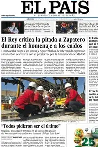 El País. 13 Octubre