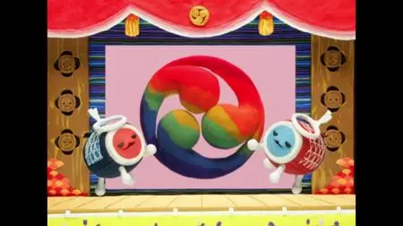 Clay Anime Taiko no Tatsujin (1080p, EN/ZH/KR subs)  - "Episode 16 - Masked Kid(fox)'s Magic Show mkv" yEnc