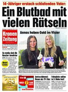 Kronen Zeitung Niederösterreich - 26. September 2017