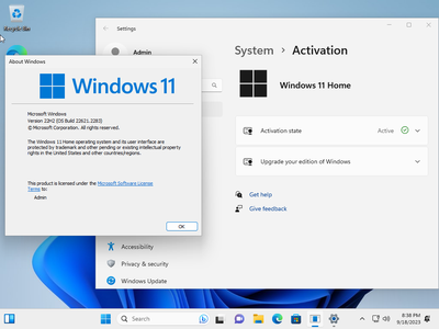 Windows 11 AIO 16in1 22H2 Build 22621.2283 (No TPM Required) Preactivated Multilingual September 2023