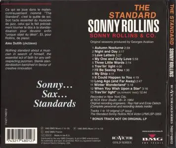 Sonny Rollins - The Standard Sonny Rollins (1964) {RCA Victor--BMG 74321748012 rel 2000}