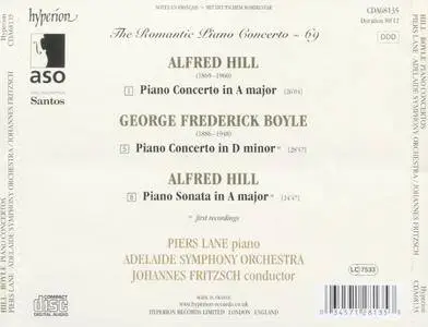 Piers Lane - Hill & Boyle: Piano Concertos (2016) [Official Digital Download 24/96]