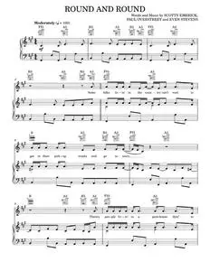 Round and round - Kenny Chesney (Piano-Vocal-Guitar)